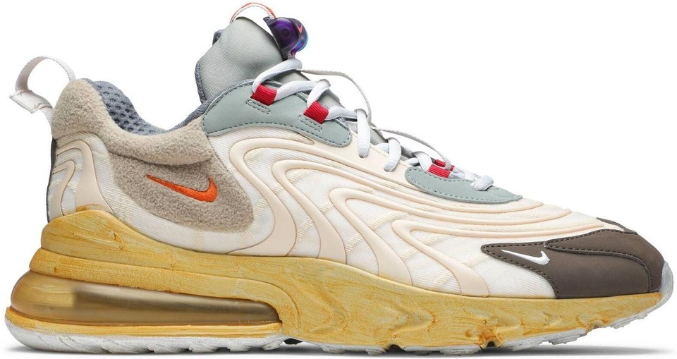Nike Air Max 270 React ENG x Travis Scott Low Cactus Trails for