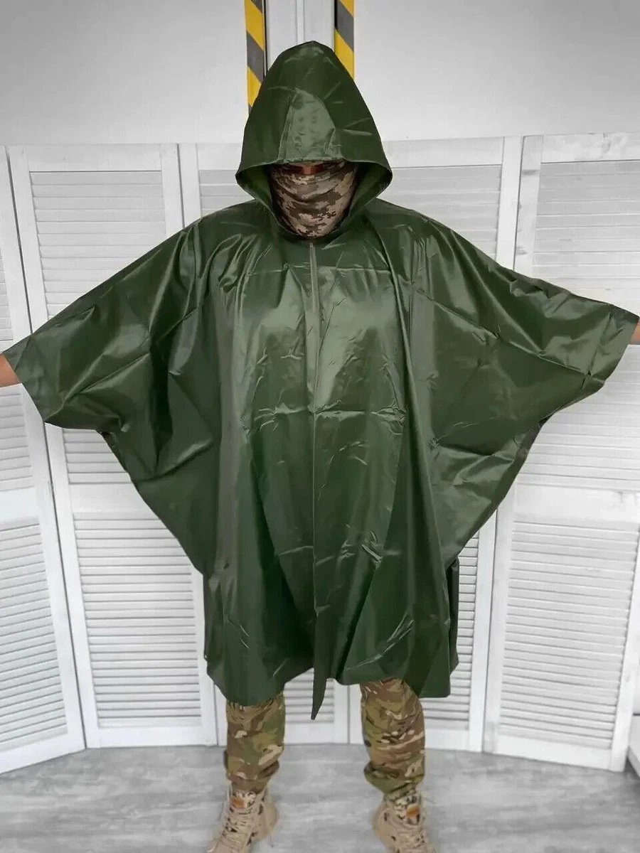 Military rain hotsell cape