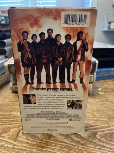 Panther (VHS, 1995) 90s CULT Urban ACTION Mario Van Peebles Blaxploitation HTF - Picture 2 of 6
