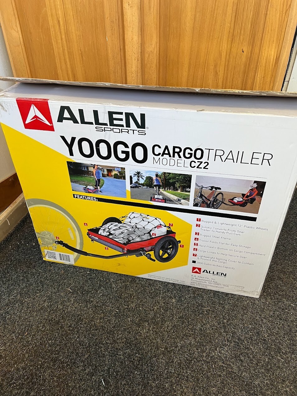 YOOGO BICYCLE TRAILER eBay