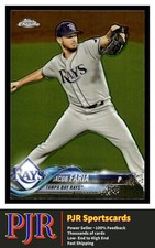 2018 Topps Chrome #57 Jacob Faria Tampa Bay Rays  Buy 4 - 35% Off