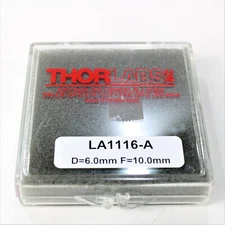 2 Pieces Thorlabs LA1116-A Plan-Konvexe Lens F= 0 3/8in 350-700nm New IN Boxed