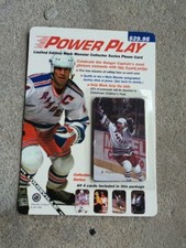 Mark Messier NHL New York Rangers Hockey Power Play Phone Card Set (4) MOC 1995