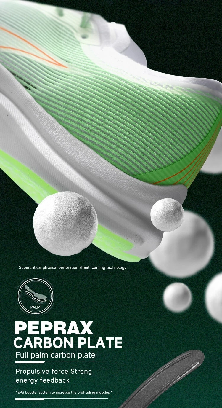 Hombres Placa de Carbono Trail Running Zapatos Mujeres Antideslizantes Con Cordones Gimnasio Zapatos Deportivos - Foto 10 de 110