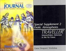 Traveller- Journal of Travellers Aid Society #17 Exotic Atmospheres Sup GDW FS