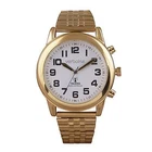 Mens Radio Controlled Talking Watch with Matching Expanding Strap VMRC-80EXP