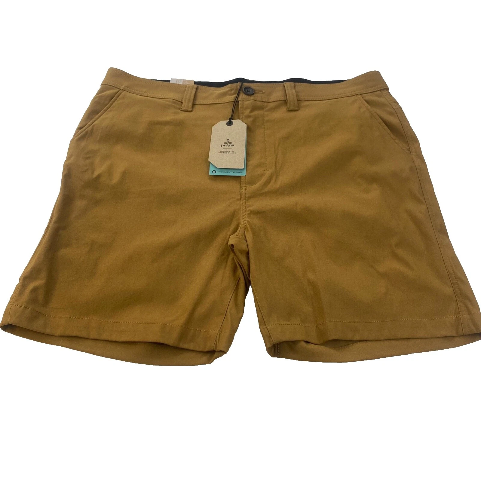 Pantalones cortos de nylon prAna para hombres