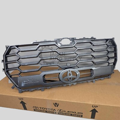 OEM GENUINE TOYOTA 22-25 TUNDRA TRD OFFROAD GLOSS GRAY GRILLE