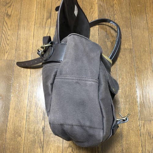 Filson Shoulder Bag Color Brown Size 33x28x12cm Canvas Cotton Used - 第 6/7 張圖片