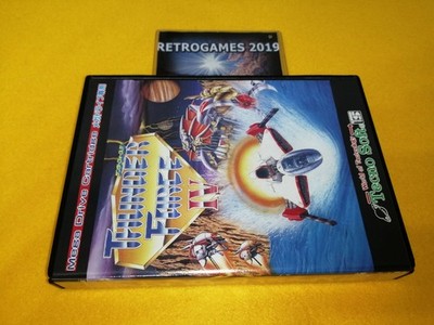 THUNDER FORCE IV  SEGA  Mega Drive / GENESIS  REG CARD.