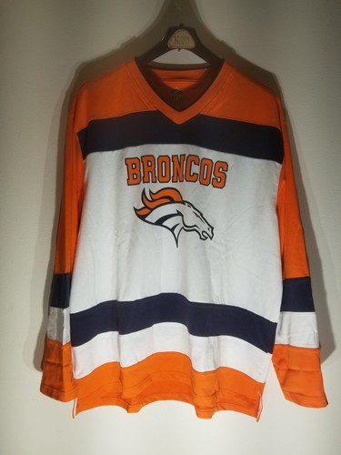 Denver Broncos NFL Team Apparel Long Sleeve Sweatshirt Size 2XL NWT - Picture 2 of 13