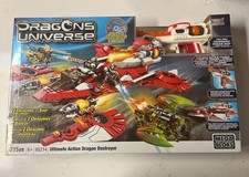 Nuevo Sellado Mega Bloks DRAGONS UNIVERSE Ultimate Action Dragon Destroyer 95214