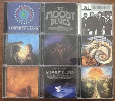The Moody Blues 9 CD Lot: Icon 2 In Search Of The Lost Chord Legend Of A Band  