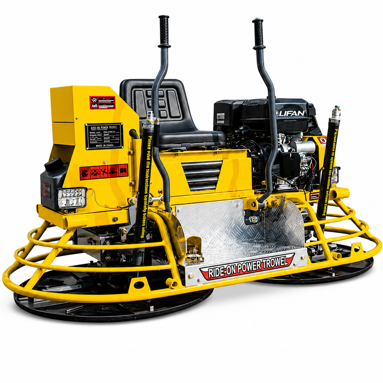 Free Ship Concrete Ride On Trowel Machine 13HP Road Finisher Riding Trowel