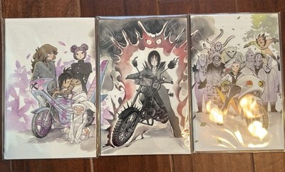 X-Men #21 Peach Momoko Variant Connecting Set Trinity Comics LTD 850 NM+