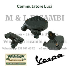 Commutatore luci 3 posizioni per VESPA 125 VM2T VN1T VN2T dal 1954 al 1957 