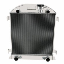 Radiator 1928-1929 Ford Model A Flathead V8 Engine 4 Row Aluminum Radiator 1928-1929 Ford Model A Flathead V8 Engine 4 Row Aluminum