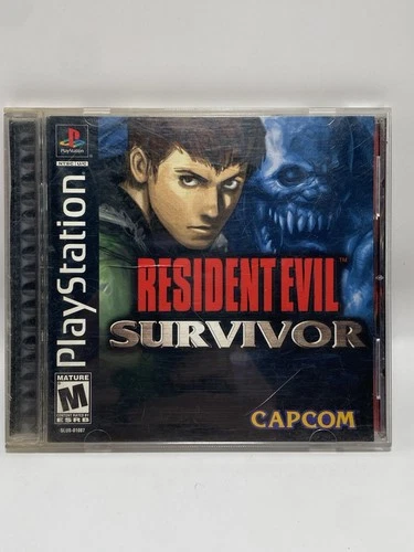 Resident Evil: Survivor (Sony PlayStation 1) CIB Manual Included Tested/Working