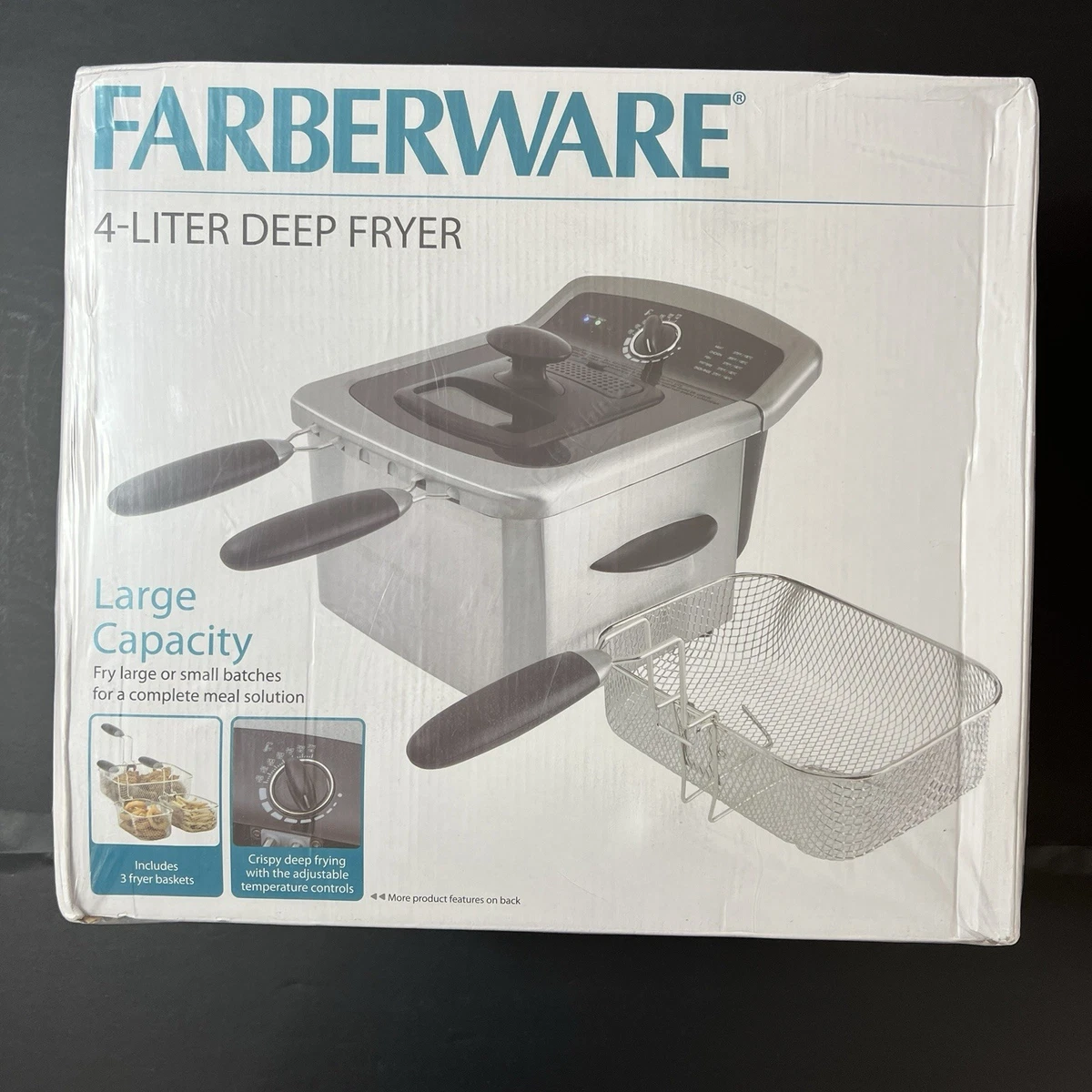 大型FARBERWAREフライヤー Farberware Deep Fat Fryer Fryers for sale | eBay
