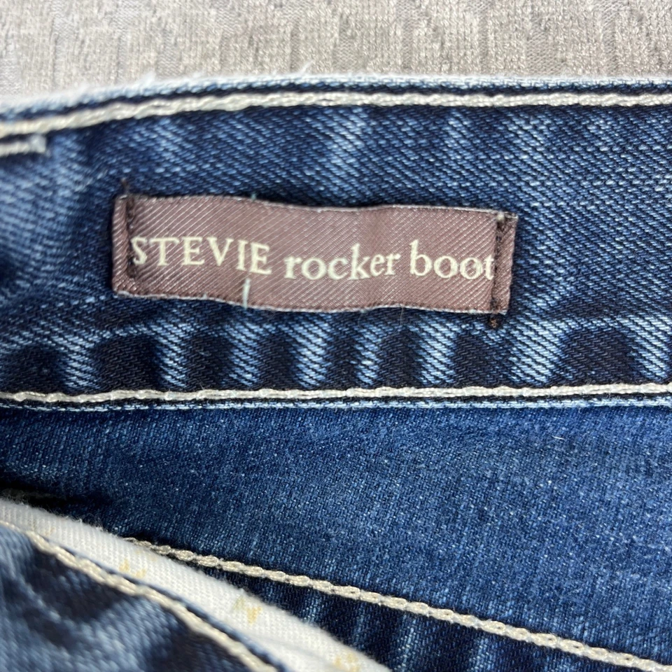 Pantalones de mezclilla William Rast Stevie Rocker Bootcut para hombre 30/29X28 1/2 botón mosca Foto 4 de 4