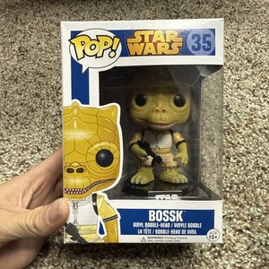 Figurine Funko Pop! Deluxe - N°437 - Star Wars - Bounty Hunter - Bossk pas cher