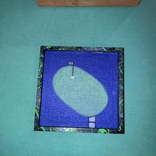 Magnetic Golf Ball Marker Display Board Holds 16 Small To Large Metal Markers