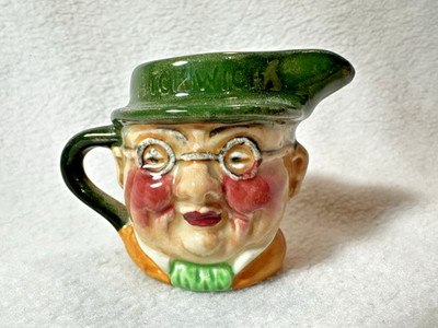 Vintage Two Faced Miniature PICKWICK Toby Mug ARTONE ENGLAND