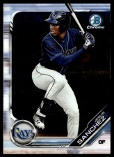 2019 Bowman Chrome Prospects Jesus Sanchez Tampa Bay Rays #BCP-135