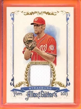 Stephen Strasburg Relics 2013 Topps Allen & Ginter #AGFR-SS