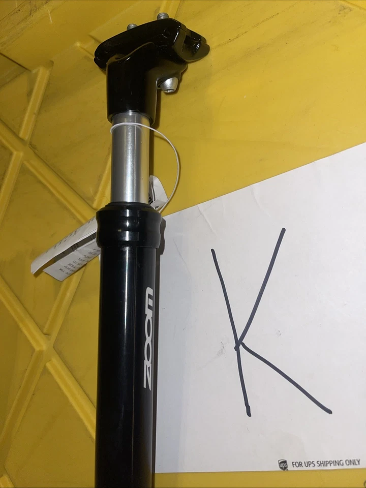 Zoom Suspension Seatpost 30.9mm Black Alloy Bicycle Seat Post Shock H2024 ISO-C - Image 4 of 4