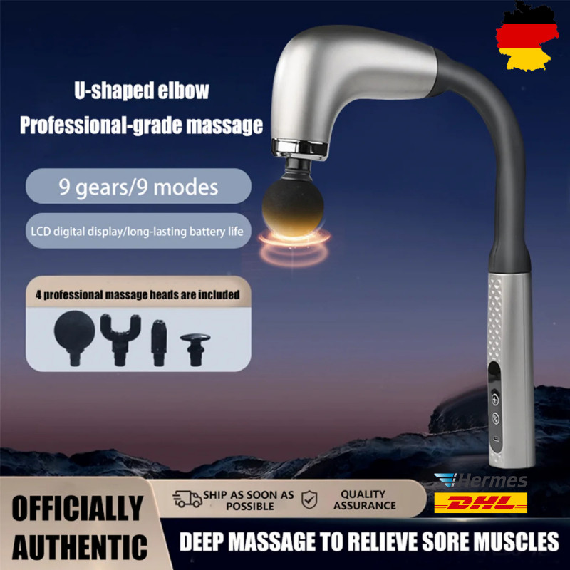 Elektrische Faszienpistole Massagegerät Körperentspannung Triggerpunkt Massagege
