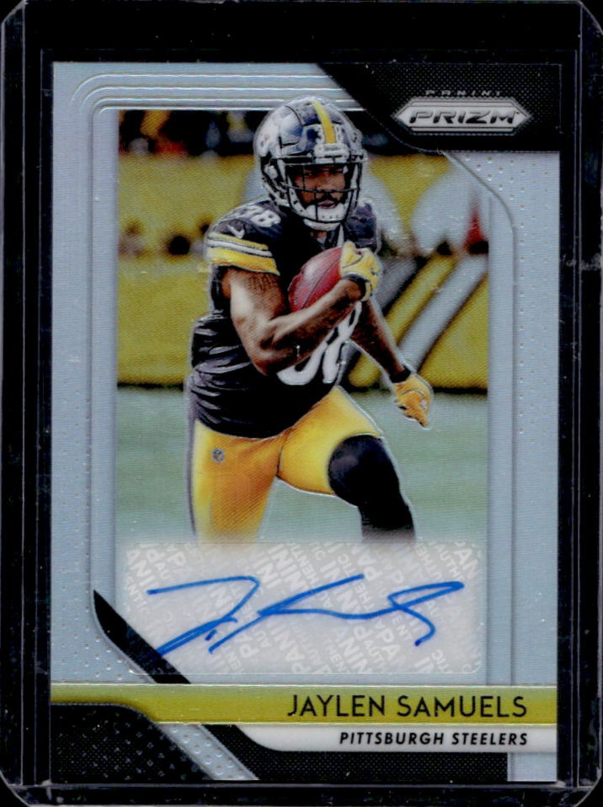 Jaylen Samuels Panini Prizm Rookie Autographs #JSA Silver