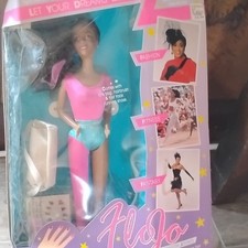 FloJo Florence Griffith Joyner 11.5in Articulated Fashion Doll Boxed Set Outfit