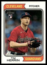 2023 Topps Heritage Tim Herrin #639