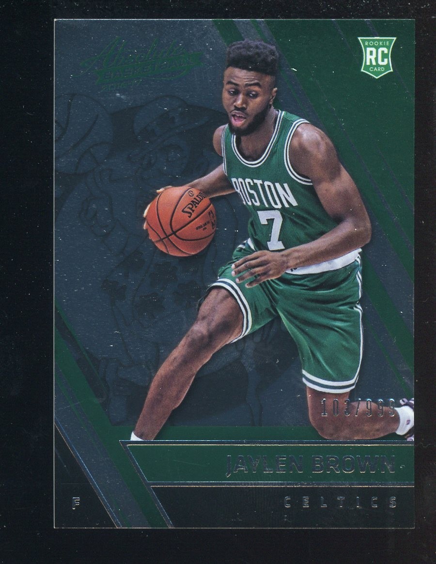 2016-17 Panini Absolute Rookies #162 Jaylen Brown RC Rookie 103/999