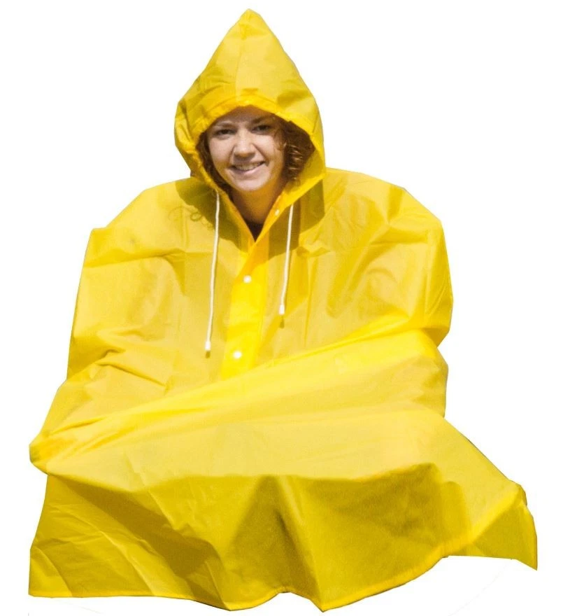 M-WAVE PONCHO ANTIPIOGGIA CON CAPPUCCIO - Immagine 4 di 4