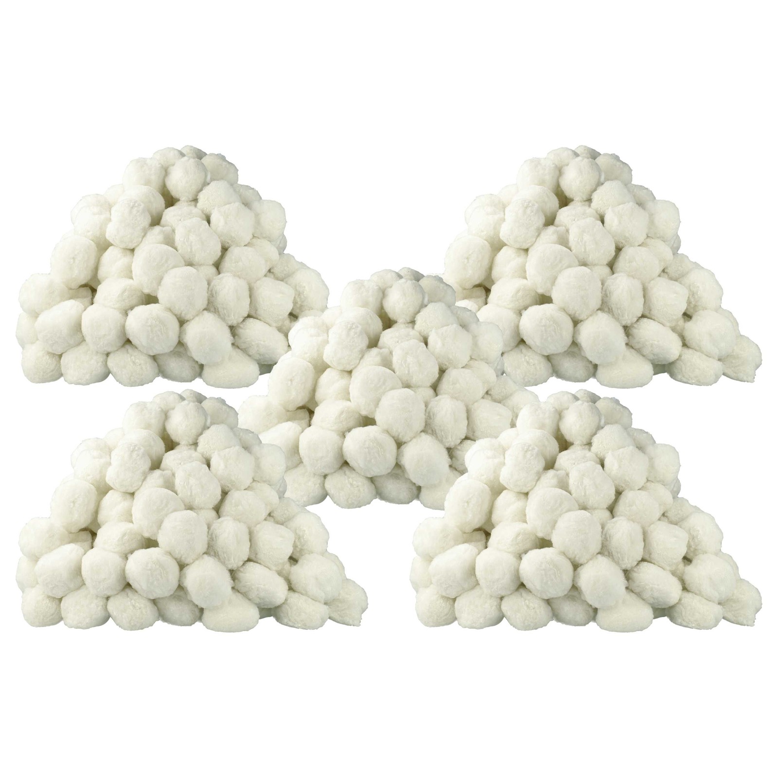 5x Bolas filtro de 980 g para filtro piscina