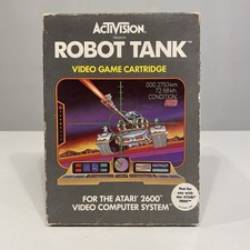 ROBOT TANK - Activision (Atari 2600, 1983) CIB, Tested