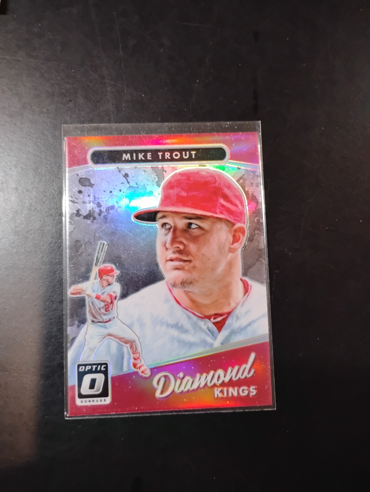 2017 Donruss Optic #13 Mike Trout Holo