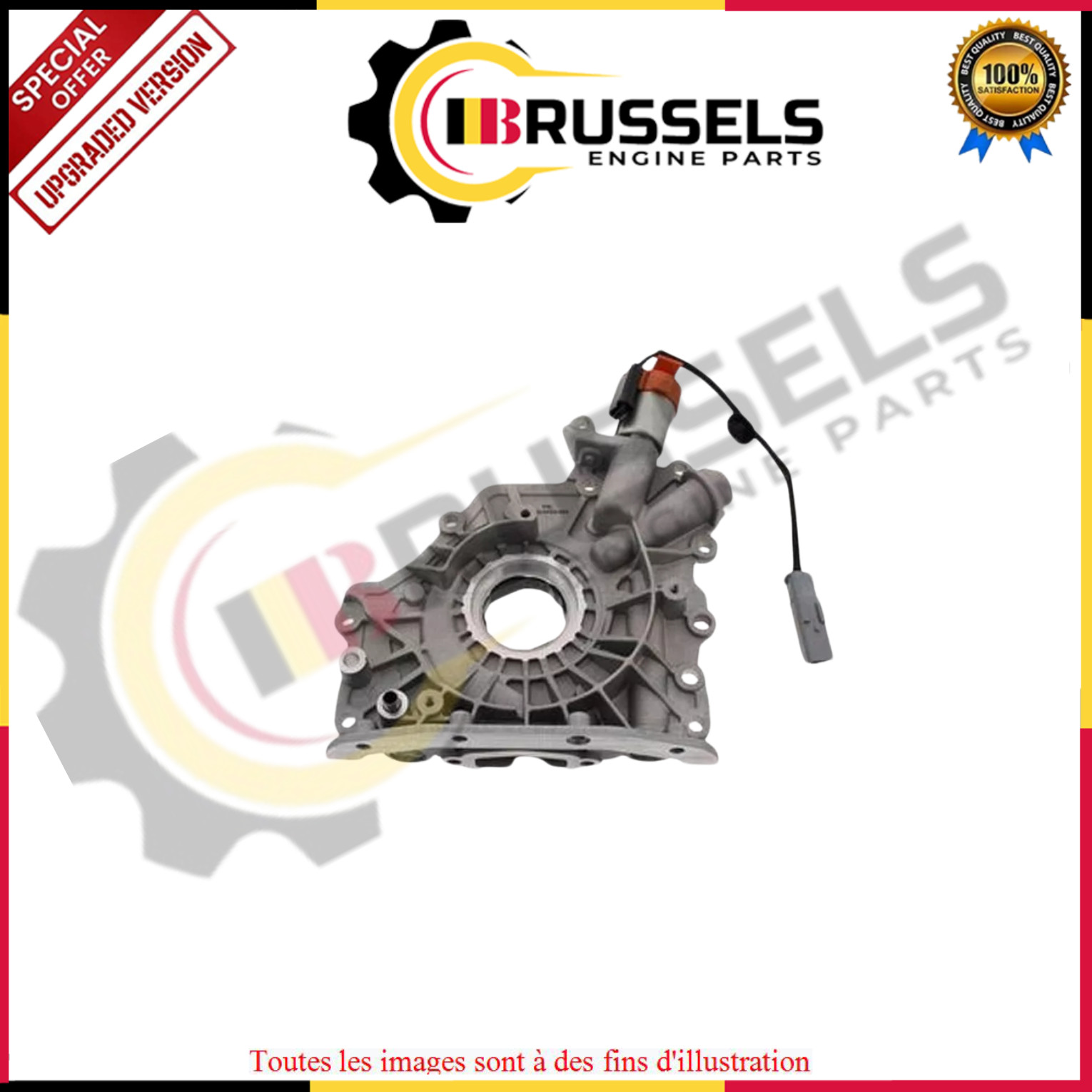 Pompe à huile DV5 1.5 Diesel pour pièces de rechange Peugeot Vauxhall