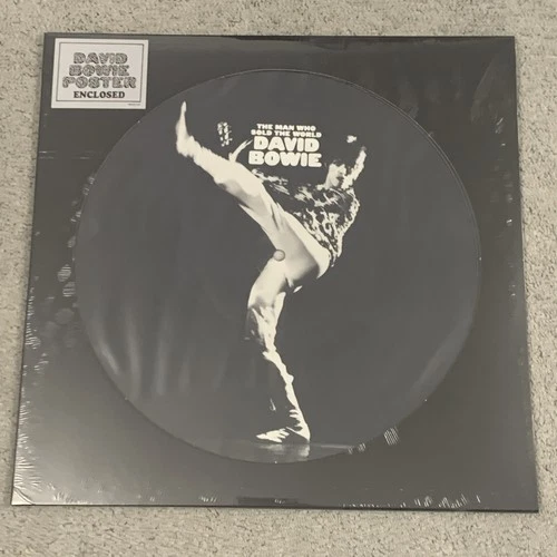 Man Who Sold the World by David Bowie Picture Vinyl Record New Sealed