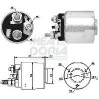 Meat & Doria Magnetschalter Starter FüR Honda Accord VI CK CG CH CF8 1.8I