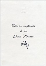 MENACHEM BEGIN (ISRAEL) - SIGNATURE(S)