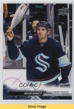 2022-23 Upper Deck Extended Series French Justin Schultz #619 READ sq1