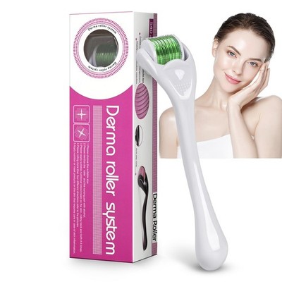 Derma Roller Beard 540, Titanium Micro Needling Microneedle...