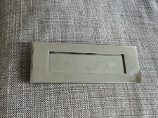 Polished Chrome letter plate