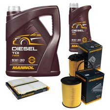 DENCKERMANN Controllo Set MANNOL Diesel TDI 5W-30 6L Per Mazda 3 1.6 MZR-CD