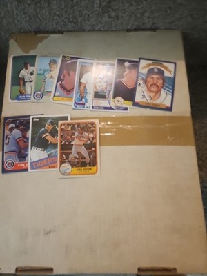 Kirk Gibson Lot 10 Diffrent  TIGERS LOT WITH ROOKIE Set Collection