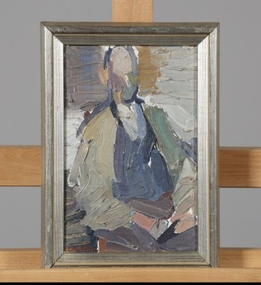 Bengt Crantz - Öl Gemälde auf Tafel - Expressionismus