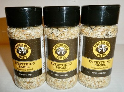 (3) EINSTEIN BROS. BAGELS Everything Bagel Seasoning 3.1oz